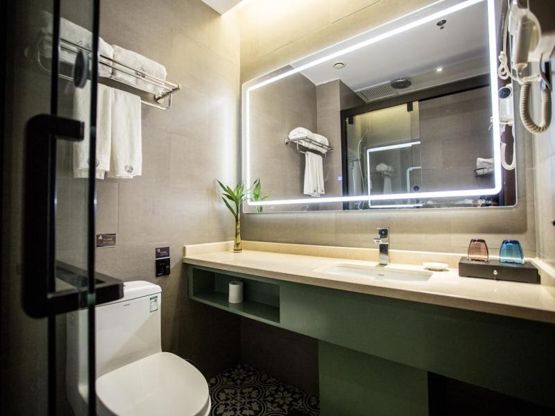 Gemei Hotel Luoyang Longmen High-Speed Railway Station Екстериор снимка
